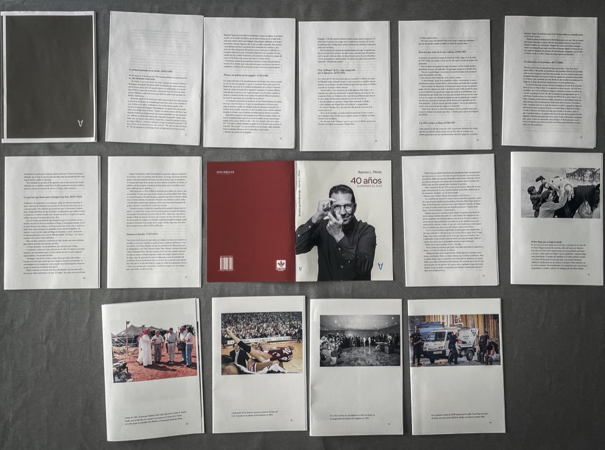 Tripa del libro 40 años guiñando el ojo