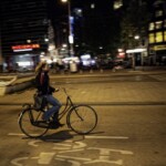 Bicicletas por las calles de Amsterdam
