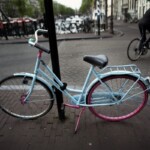 Bicicletas por las calles de Amsterdam