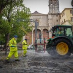 Ambiente por el centro de Granada cuando ya se podía salir a la calle.