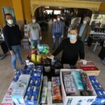 Ambiente por el centro de Granada cuando ya se podía salir a la calle.