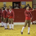 Espectáculo de Forcados en la plaza de toros de Atarfe. Foto: Ramón L. Pérez
