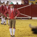 Espectáculo de Forcados en la plaza de toros de Atarfe. Foto: Ramón L. Pérez