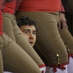 Espectáculo de Forcados en la plaza de toros de Atarfe. Foto: Ramón L. Pérez